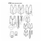 Simplicity Waistcoats and Ties Sewing Pattern 4762 image number 2