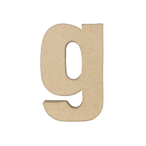 Lowercase Mini Mache Letter G image number 4