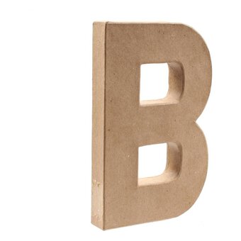 Mache Letter B 20cm