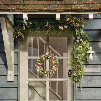 How to Make a Spring Foliage Garland