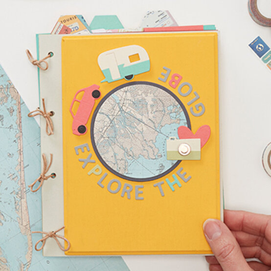 How to Make a Die-Cut Travel Album image number 1