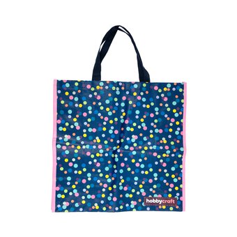 Multicolour Spot Woven Bag for Life