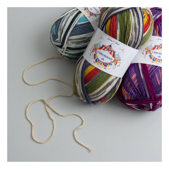 James C Brett Camo Fairground DK Yarn 100g image number 3