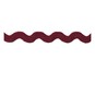 Wine Ric Rac Ribbon 6mm x 4m image number 2