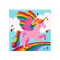 Colorific Canvas Magical Unicorn Paint by Numbers Kit image number 3
