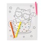 Cat Colour-in Canvas image number 3