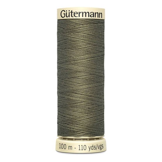 Gutermann Green Sew All Thread 100m (825) image number 1