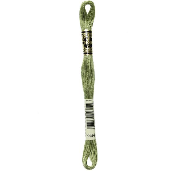 DMC Green Mouline Special 25 Cotton Thread 8m (3364) image number 3