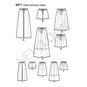 New Look Women's Shorts Skirt and Trousers Sewing Pattern 6271 image number 2
