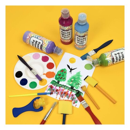 Orange Ready Mixed Paint 300ml image number 3