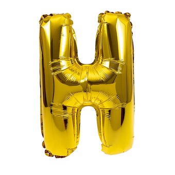 Gold Happy Birthday Foil Balloon Set