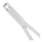 YKK White Dress and Skirt Zip 20cm image number 1