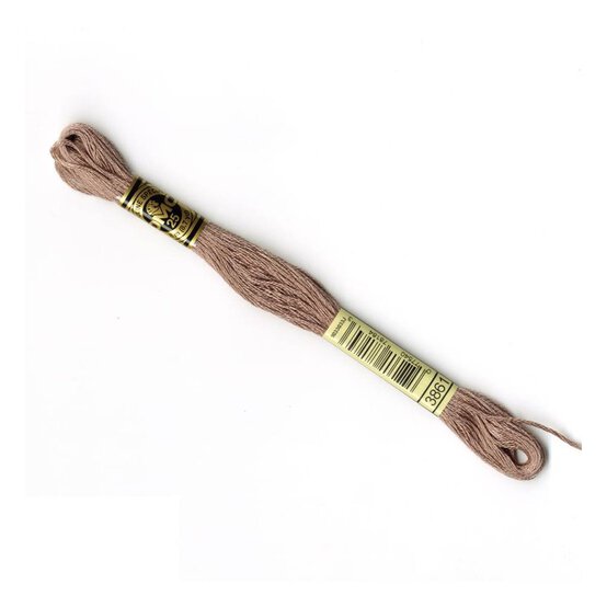 DMC Brown Mouline Special 25 Cotton Thread 8m (3861) image number 1