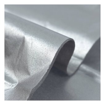 Silver Tissue Paper 65cm x 50cm 6 Pack