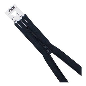 YKK Royal Blue Dress and Skirt Zip 20cm