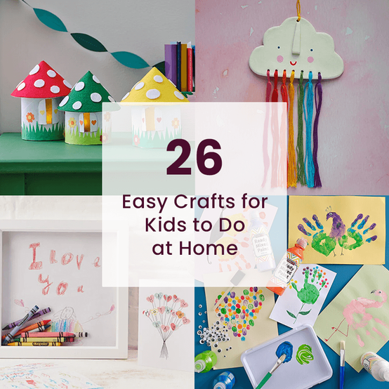 27 Easy Crafts for Kids to Do at Home image number 1