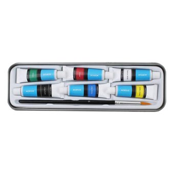 Acrylic Tin Set 6ml 8 Pieces