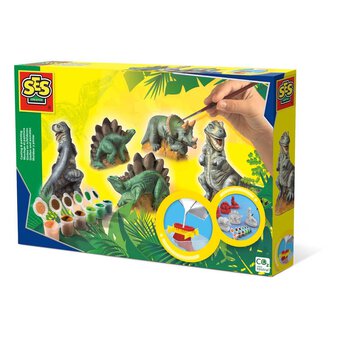 SES Creative Dinosaur Cast and Paint Set