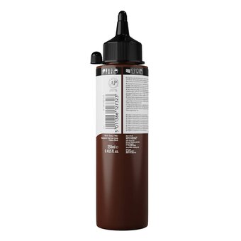 Daler-Rowney System3 Burnt Umber Fluid Acrylic 250ml (223)