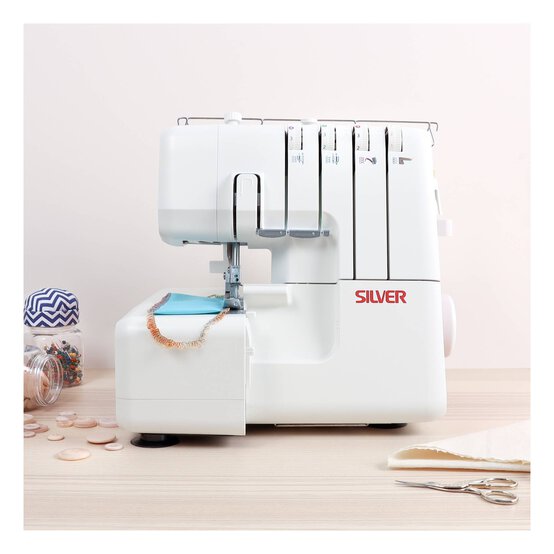 Silver 721D Overlocker Machine image number 2