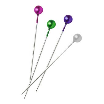 Milward Pearl Headed Pins 38mm 50 Pack