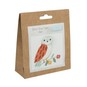 Trimits Owl Counted Cross Stitch Kit 13cm x 13cm image number 1