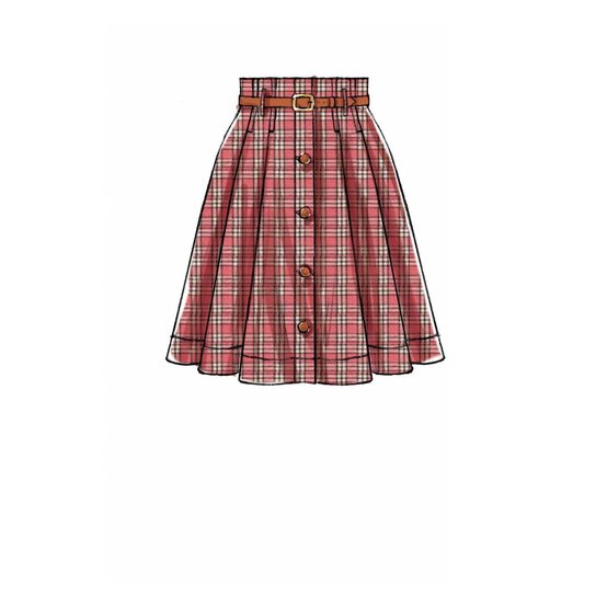McCall&rsquo;s Women&rsquo;s Skirts Sewing Pattern M7906 (6-14) image number 2