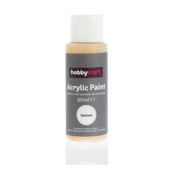 Salmon Acrylic Craft Paint 60ml