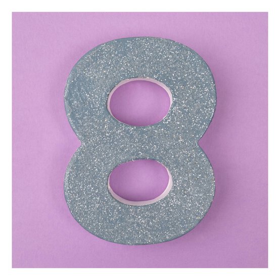 Mini Mache Number 8 10cm image number 3