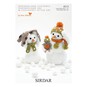 Sirdar Snowflake Chunky and DK Snowmen Digital Pattern 4513 image number 1