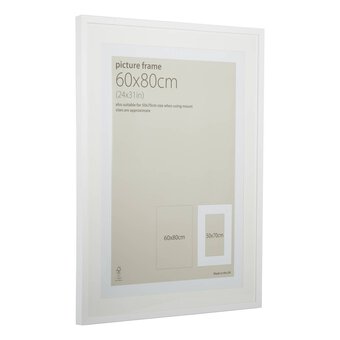 White Picture Frame 60cm x 80cm