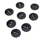 Hemline Black Basic Fish Eye Button 8 Pack image number 1