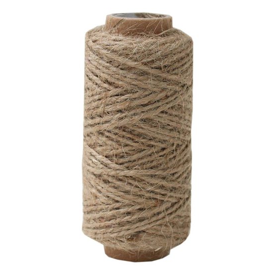 Kraft Brown Jute Twine 33m image number 1