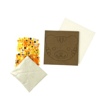 Tiger Mosaic Coaster Kit