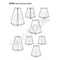 New Look Women's Easy Skirt Sewing Pattern 6346 image number 2