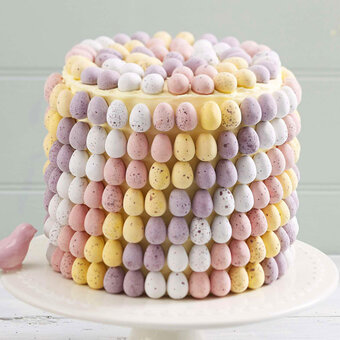 How to Make a Mini Egg Easter Cake