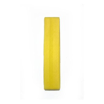 Canary Poly Cotton Bias Binding 25mm x 2.5m