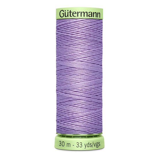 Gutermann Purple Top Stitch Thread 30m (158) image number 1