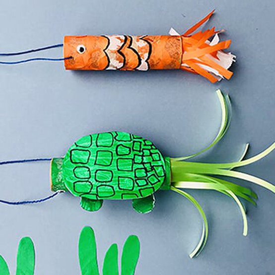 How to Make a Wind Sock Sea Creature image number 1