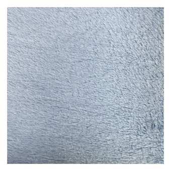 Steel Cuddle Fleece Fabric by the Metre