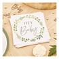 Ginger Ray Hey Baby Botanical Napkins 16 Pack image number 2