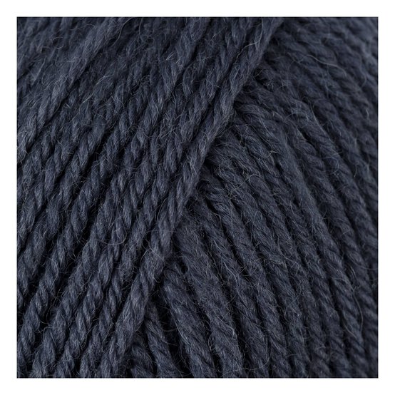 Women's Institute Dark Grey Home Grown DK Yarn 100g image number 2