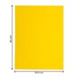 Yellow EVA Foam Sheet 22.5cm x 30cm image number 4