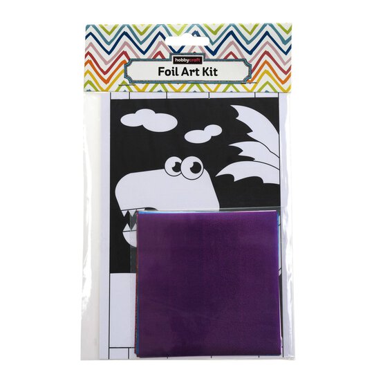 Dinosaur Foil Art Kit image number 6