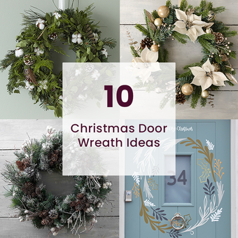 10 Christmas Door Wreath Ideas