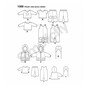 Simplicity Babies&rsquo; Separates Sewing Pattern 1566 image number 2