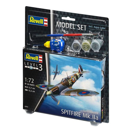 Revell Spitfire Mk.IIa Model Kit 1:72 image number 2