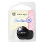 Hemline Black Basic Fish Eye Button 4 Pack image number 2