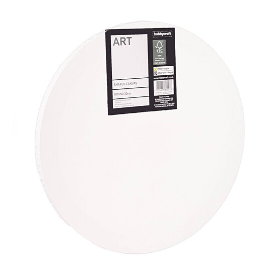 Round Canvas 30cm image number 1