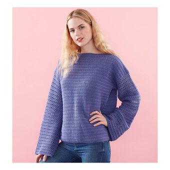 Knitcraft Denim Cotton Blend Plain DK Yarn 100g